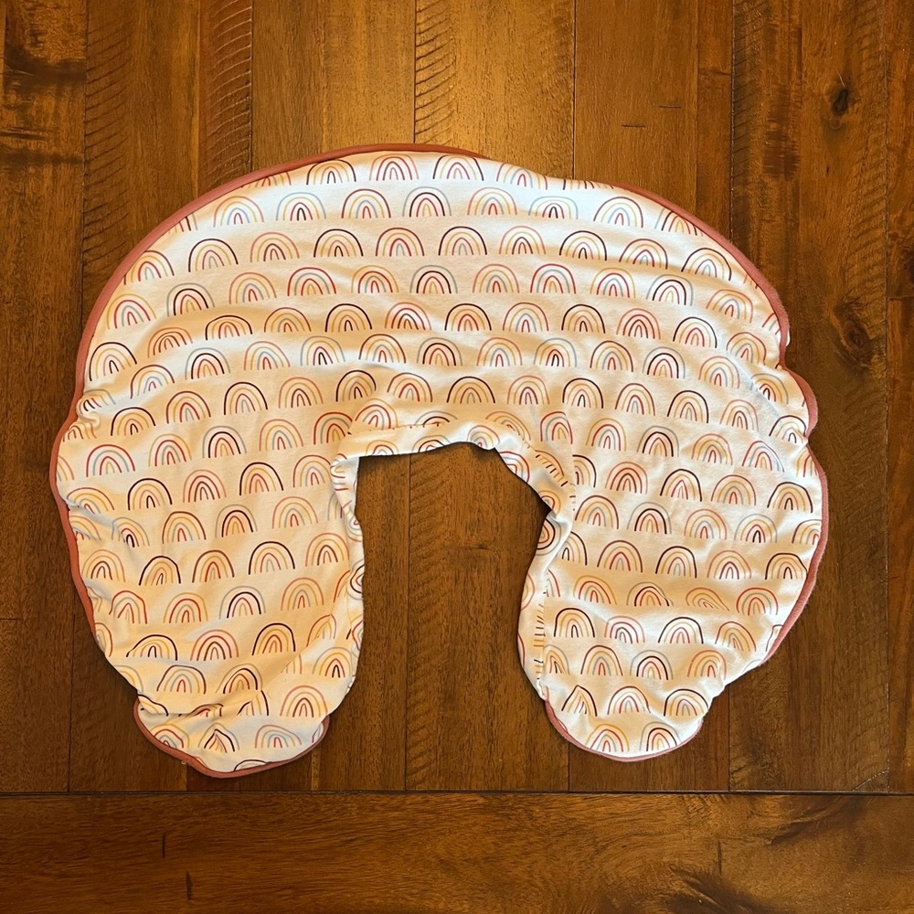 Boppy Rainbow Pattern Nursing Pillow Cover